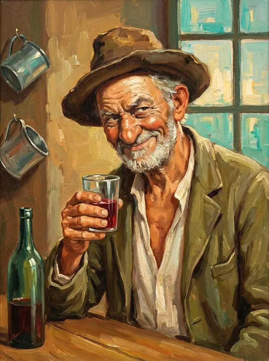 Teomondo Scrofalo, Il Bevitore, 1946
